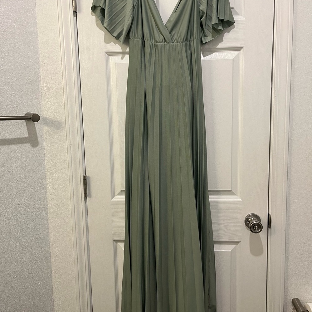 Light Green ASOS Maxi Dress